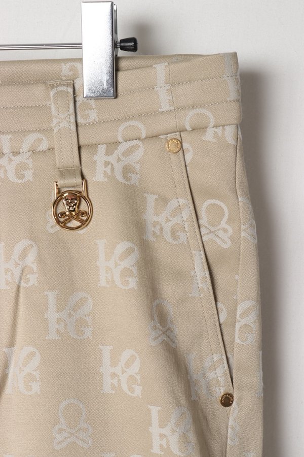 画像2: 【 30%OFF セール49,500円→34,650円】 MARK & LONA マークアンドロナ Ever Monogram Slim Fit Shorts | MEN{-BES} (2)