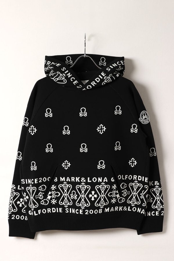 画像1: 【 20%OFF セール69,300円→55,440円】 MARK & LONA マークアンドロナ Svastika Poly Flex Hoodie | MEN{-BEA} (1)