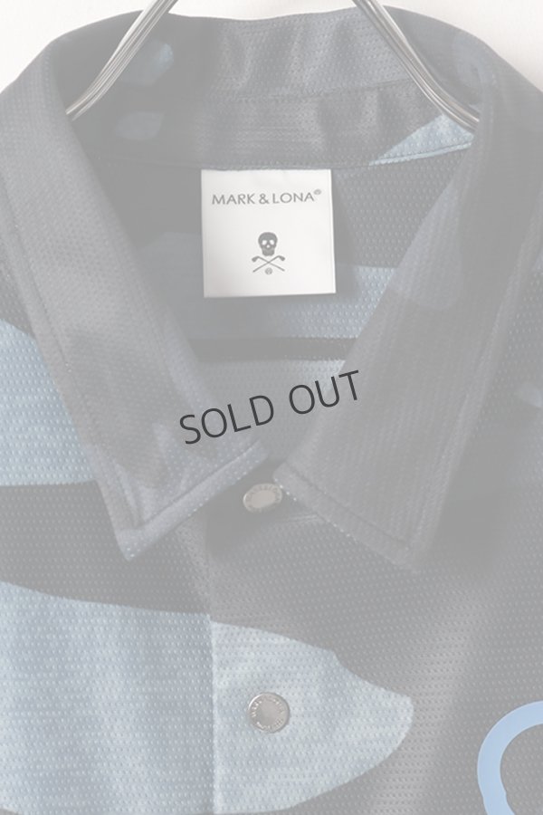 画像2: {SOLD}MARK & LONA マークアンドロナ ACD Camo Gradient Print Polo | MEN{-BEA} (2)