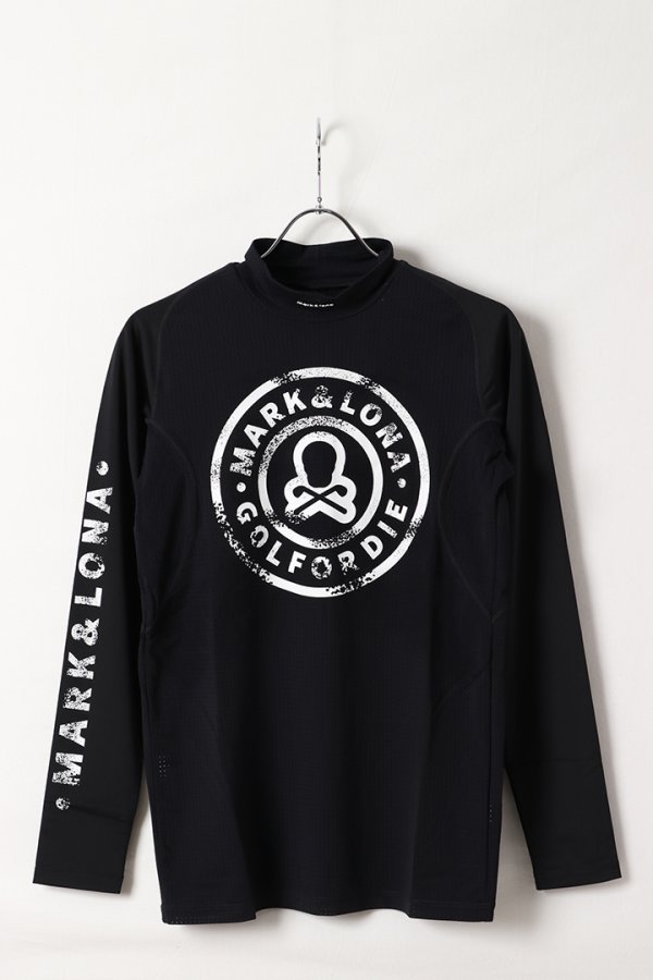 画像1: MARK & LONA マークアンドロナ Ever Technical Mock Neck Shirt | MEN{-BEA} (1)