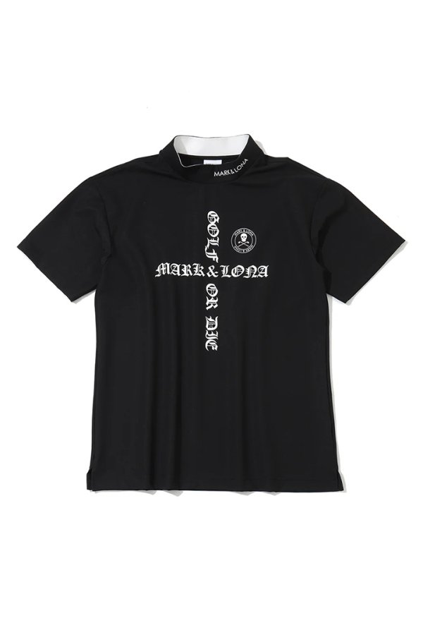 画像1: MARK & LONA マークアンドロナ Croce Waffle Mock Neck Tee | MEN{-BFS} (1)