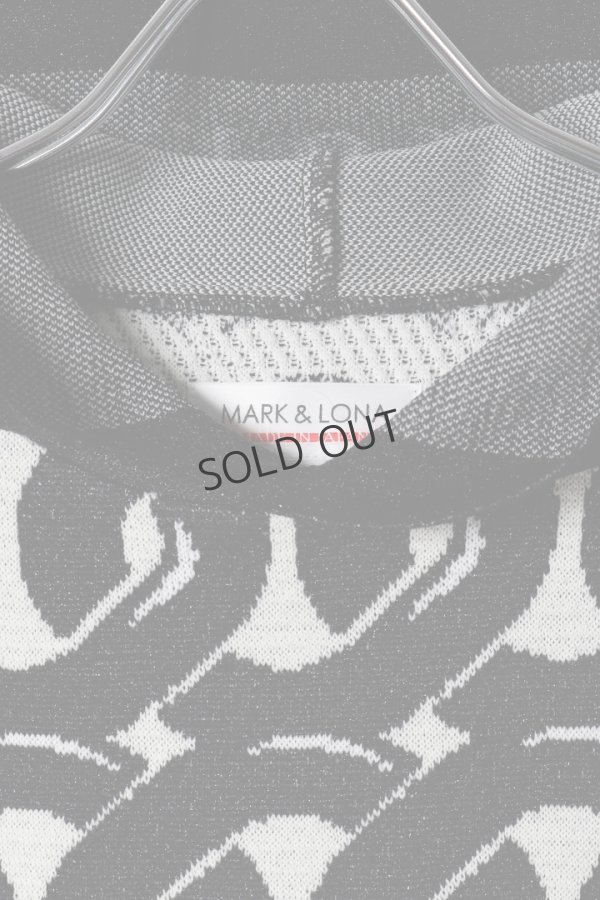 画像5: {SOLD}MARK & LONA マークアンドロナ Noah Jacquard Knit Hoodie | MEN{-BFS} (5)