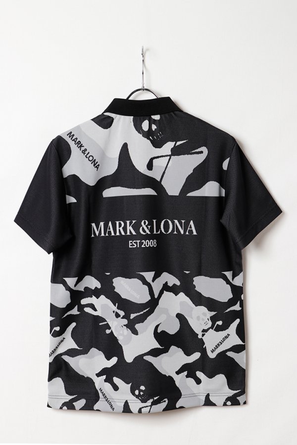 画像5: MARK & LONA マークアンドロナ Gauge Camouflage Jacquard Polo | MEN{-BFS} (5)