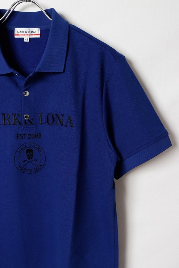 画像4: MARK & LONA マークアンドロナ Gauge Camouflage Jacquard Polo | MEN{-BFS} (4)