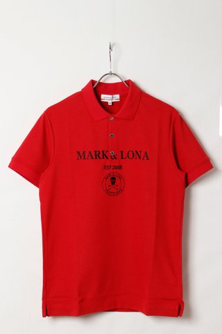 MARK & LONA マークアンドロナ Gauge Camouflage Jacquard Polo | MEN