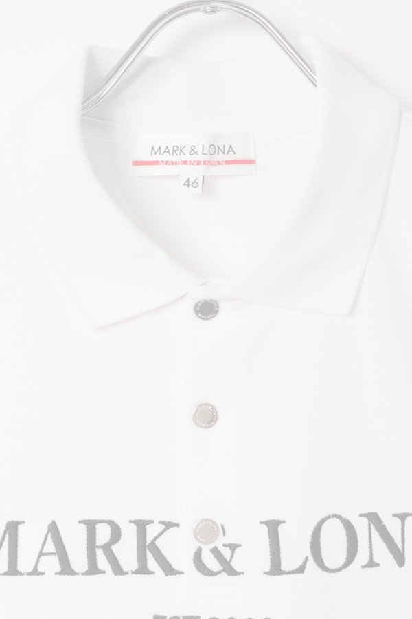 画像2:  {SOLD} MARK & LONA マークアンドロナ Gauge Camouflage Jacquard Polo | MEN{-BFS} (2)