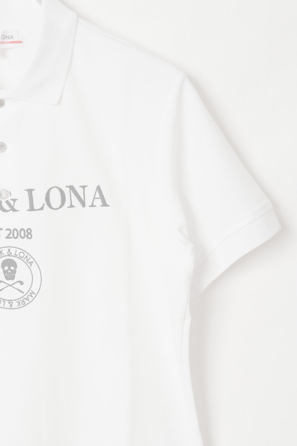 画像3:  {SOLD} MARK & LONA マークアンドロナ Gauge Camouflage Jacquard Polo | MEN{-BFS} (3)