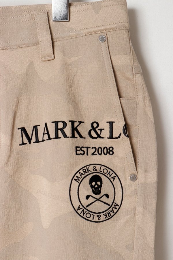画像2: MARK & LONA マークアンドロナ Gauge Utility Camo Jacquard Shorts | MEN{-BFS} (2)