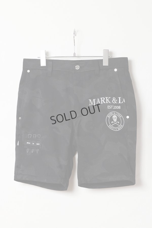 画像1: MARK & LONA マークアンドロナ Gauge Utility Camo Jacquard Shorts | MEN{-BFS} (1)