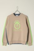 画像1: MARK & LONA マークアンドロナ T.T.G.  I Crew Sweater 【MEN】{MLM-2A-AB01-BEG-BBS} (1)