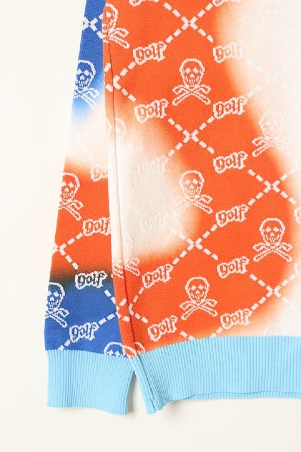 画像5: 【 30%OFF セール61,600円→43,120円】 MARK & LONA マークアンドロナ Ruler Foggy Camo Sweater{MLM-2A-AB02-ORG-BBS} (5)