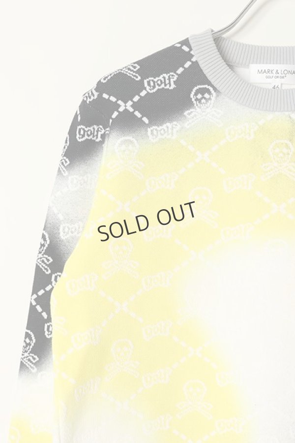 画像4: MARK & LONA マークアンドロナ Ruler Foggy Camo Sweater{MLM-2A-AB02-YEL-BBS} (4)