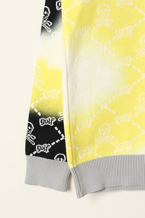 画像5: 【 30%OFF セール61,600円→43,120円】 MARK & LONA マークアンドロナ Ruler Foggy Camo Sweater{MLM-2A-AB02-YEL-BBS} (5)