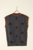 画像5: 【 10%OFF セール｜41,800円→37,620円】 MARK & LONA マークアンドロナ Atlas Jacquard Knit Vest | MEN{MLM-2C-AB01-CCL-BBA} (5)