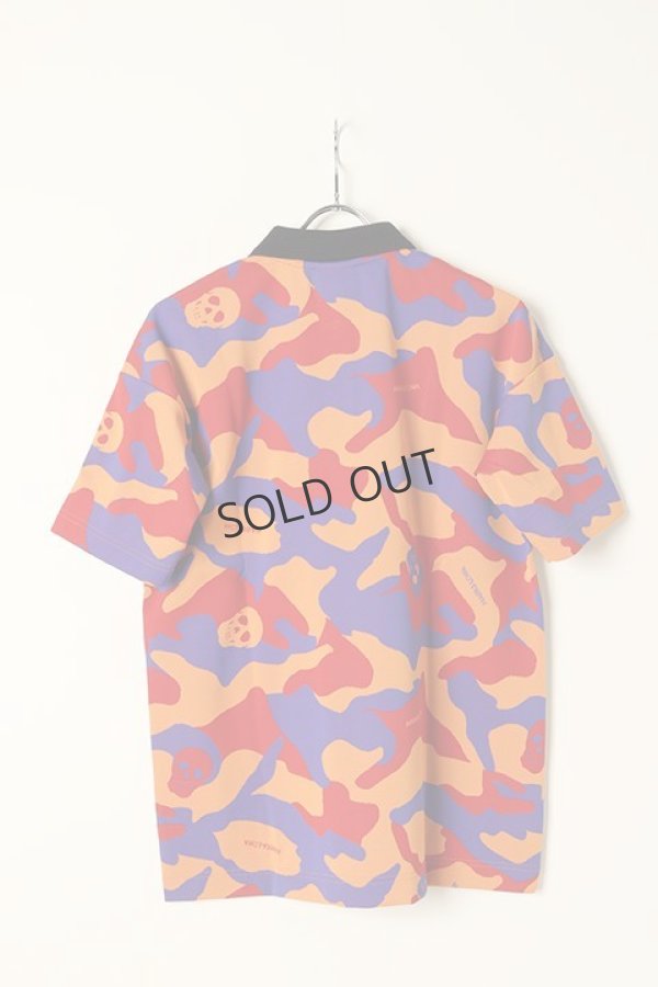 画像4: {SOLD}MARK & LONA マークアンドロナ Gauge Aim Polo | MEN{MLM-2C-AP04-ORG-BBA} (4)