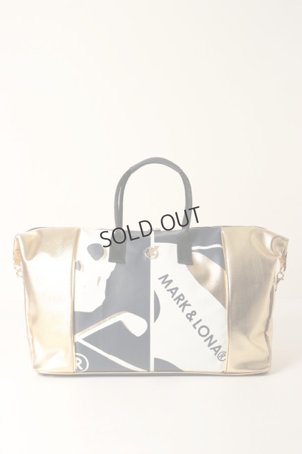 画像1: 【 30%OFF セール58,300円→40,810円】 MARK & LONA マークアンドロナ Cray Metallic Boston Bag{-BDS} (1)