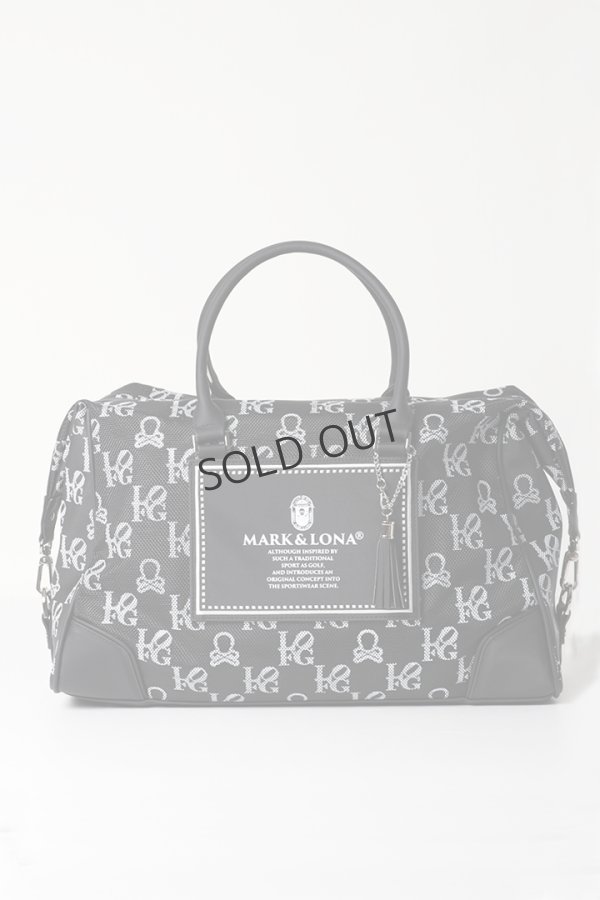 画像3: {SOLD}MARK & LONA マークアンドロナ Ever Monogram Mesh Boston Bag{-BES} (3)
