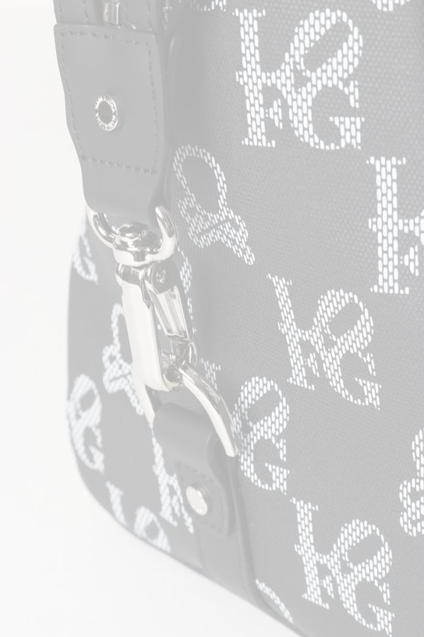 画像7:   MARK & LONA マークアンドロナ Ever Monogram Mesh Boston Bag{-BES} (7)
