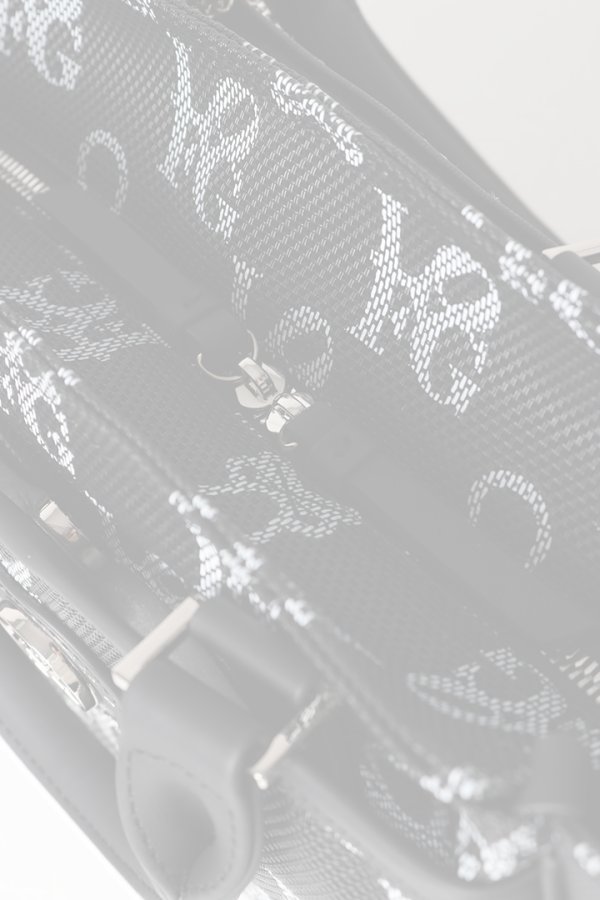 画像5:   MARK & LONA マークアンドロナ Ever Monogram Mesh Cart Bag{-BES} (5)