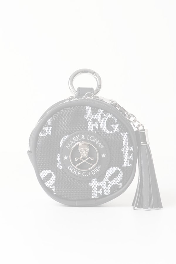 画像1:   MARK & LONA マークアンドロナ Ever Monogram Mesh Ball Pouch{-BES} (1)
