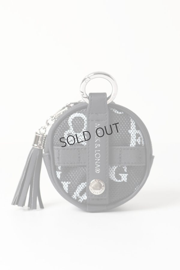 画像3: {SOLD}MARK & LONA マークアンドロナ Ever Monogram Mesh Ball Pouch{-BES} (3)