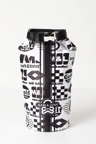 新品】マークアンドロナ トラベルケース 黒×白 キャスター付
