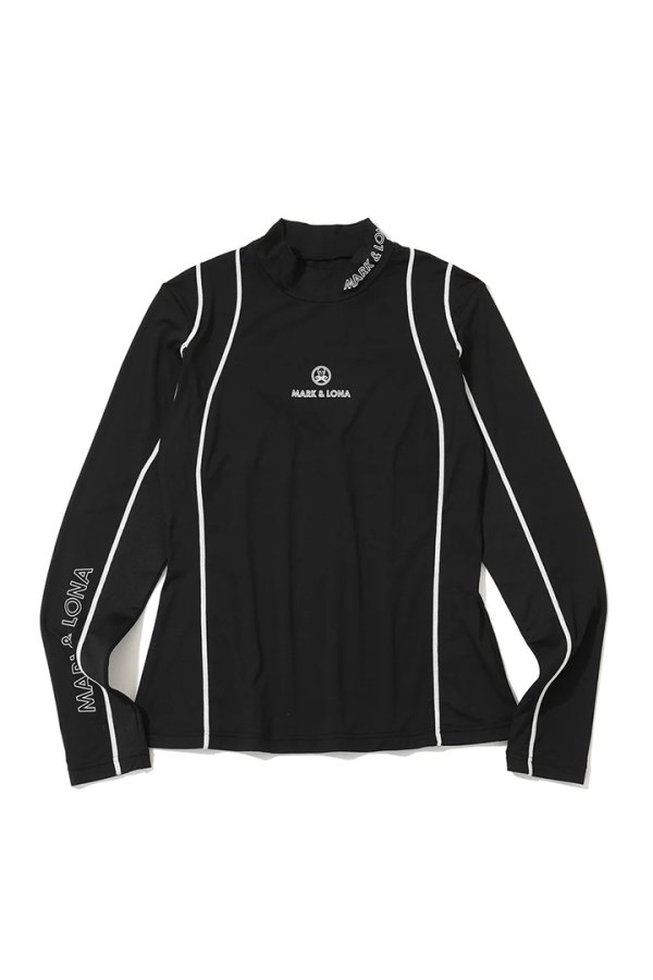 画像1: MARK & LONA マークアンドロナ Contour Mesh L/S Top | WOMEN{-BFA} (1)