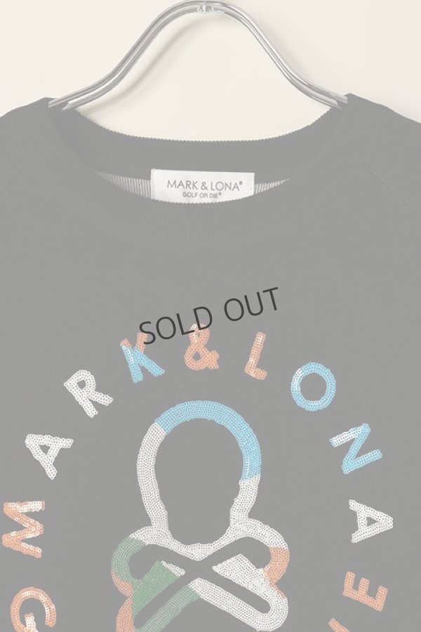 画像2: {SOLD}MARK & LONA マークアンドロナ Ever Spangle Crew Sweater | WOMEN{-BCA} (2)