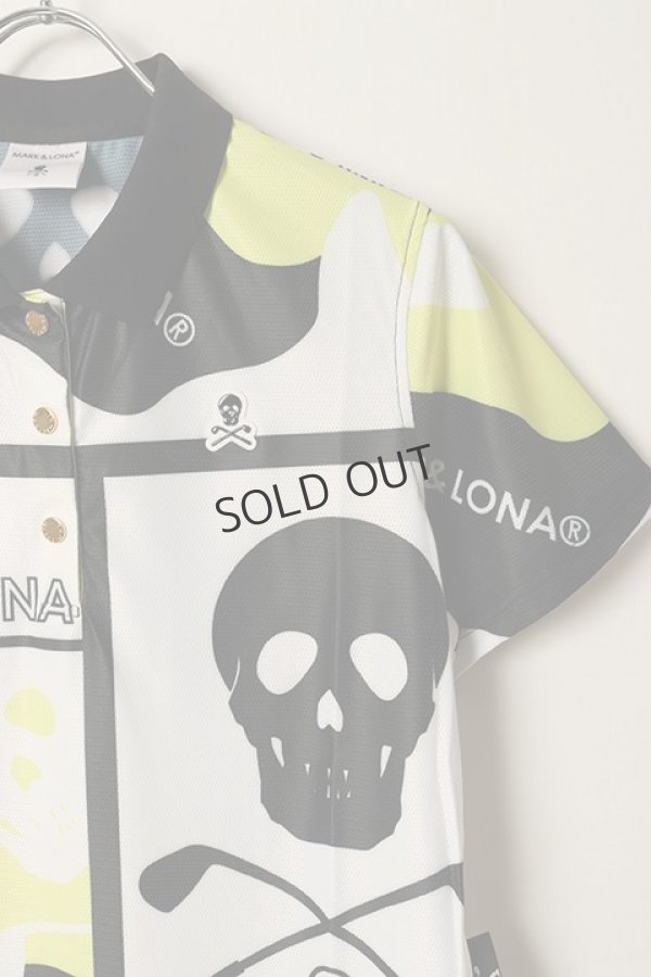 画像3: {SOLD}MARK & LONA マークアンドロナ Cray Mesh Polo | WOMEN{-BDS} (3)