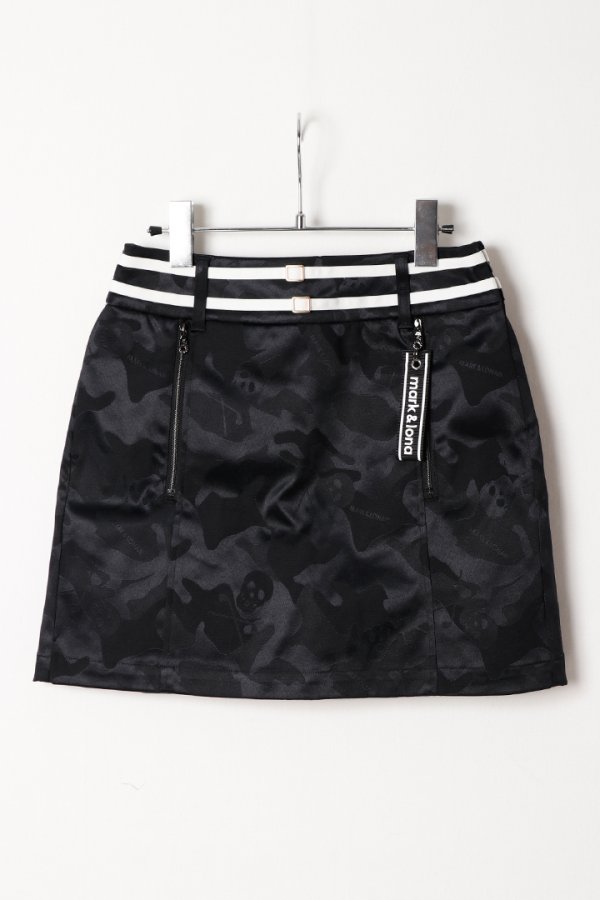 画像1: MARK & LONA マークアンドロナ Gauge Stretch Jacquard Skirts | WOMEN{-BEA} (1)