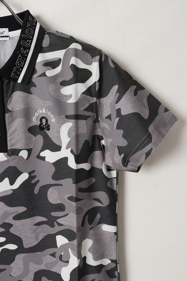画像4: 【 10%OFF セール31,900円→28,710円】 MARK & LONA マークアンドロナ Gauge Camo Hybrid Polo | WOMEN{-BEA} (4)