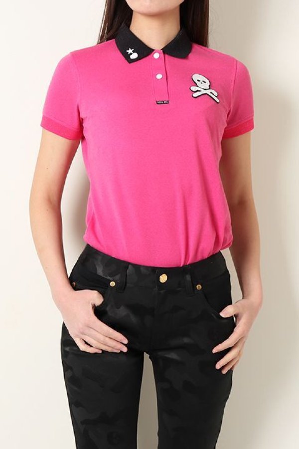 画像6: 【 40%OFF セール25,300円→15,180円】 MARK & LONA マークアンドロナ Dormie ★Studs Polo{MLW-0A-AP07-MGT-BJS} (6)