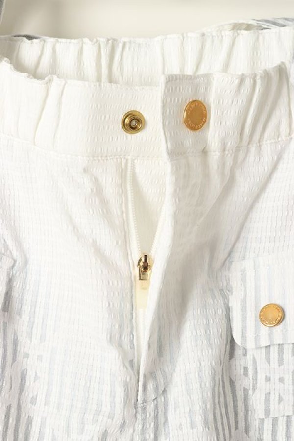 画像2: 【 50%OFF セール｜34,100円→17,050円】 MARK & LONA マークアンドロナ Check Soccer Shorts{MLW-18S-T41-WHT-AHS} (2)