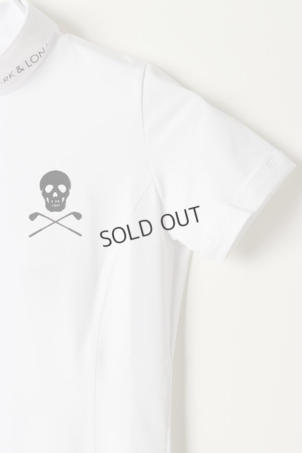 画像3: {SOLD}MARK & LONA マークアンドロナ Jaded Mock Neck Top{MLW-1A-AA06-WHT-BAS} (3)