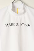 画像2: 【 10%OFF セール｜20,900円→18,810円】 MARK & LONA マークアンドロナ Parallel Mock neck shirts{MLW-1C-AA01-WHT-BAA} (2)