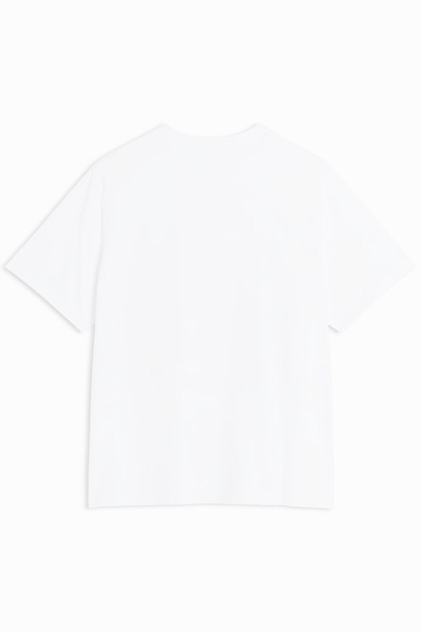 画像2: MAISON KITSUNE メゾンキツネ スピーディ フォックス パッチ コンフォート Tシャツ{-BES} (2)