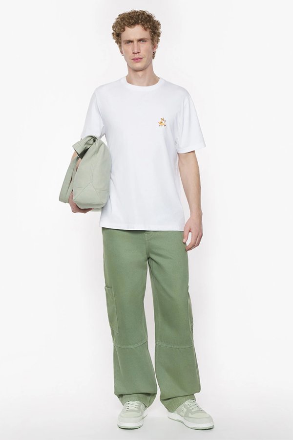 画像5: 【 30%OFF セール19,800円→13,860円】 MAISON KITSUNE メゾンキツネ スピーディ フォックス パッチ コンフォート Tシャツ{-BES} (5)