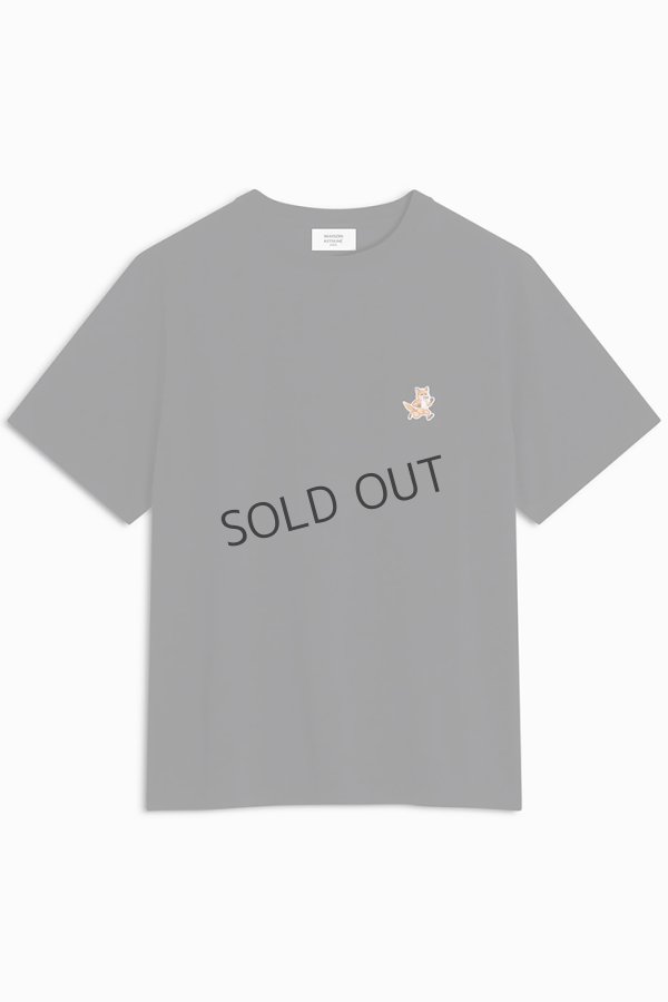 画像1: {SOLD}MAISON KITSUNE メゾンキツネ スピーディ フォックス パッチ コンフォート Tシャツ{-BES} (1)