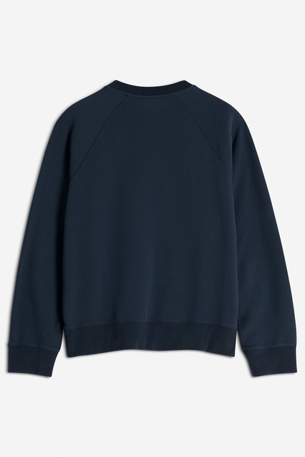 画像2: 【 30%OFF セール39,600円→27,720円】 MAISON KITSUNE メゾンキツネ ボールド フォックスヘッド パッチ オーバーサイズ スウェットシャツ{-BDA} (2)