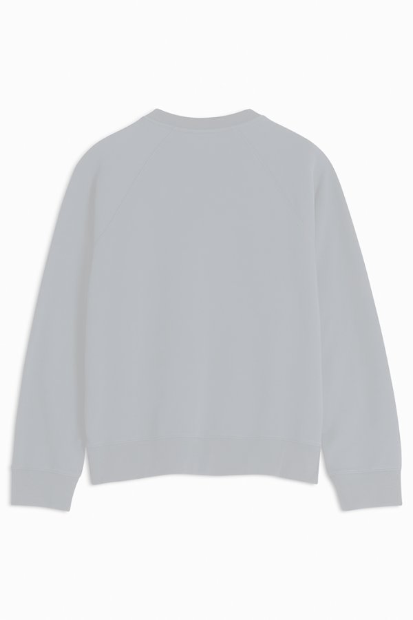 画像2:   MAISON KITSUNE メゾンキツネ ボールド フォックスヘッド パッチ オーバーサイズ スウェットシャツ {-BDA}  :MM00304KM0001P492  (2)