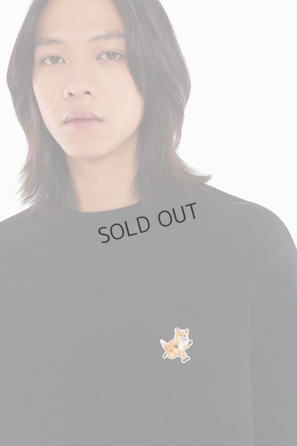 画像5: {SOLD}MAISON KITSUNE メゾンキツネ スピーディー フォックス パッチ コンフォート スウェットシャツ{-BDA} (5)