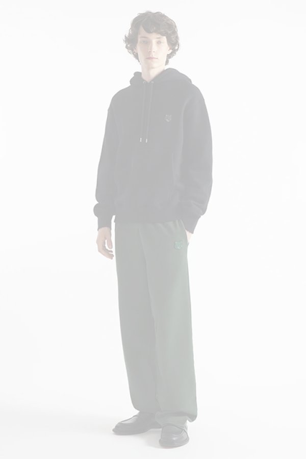 画像3:   MAISON KITSUNE メゾンキツネ ボールド フォックスヘッド パッチ コンフォート フーディ {-BDA}  :MM00713KM0307P199  (3)