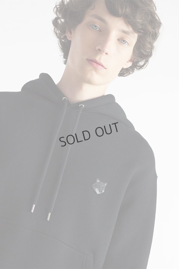画像5: {SOLD}MAISON KITSUNE メゾンキツネ ボールド フォックスヘッド パッチ コンフォート フーディ{-BDA} (5)