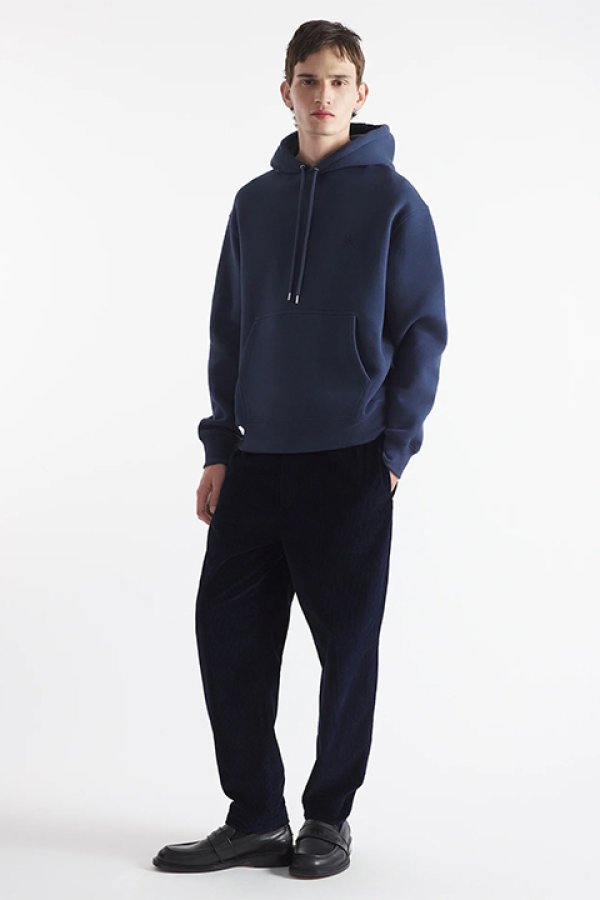 画像3: 【 30%OFF セール40,700円→28,490円】 MAISON KITSUNE メゾンキツネ ボールド フォックスヘッド パッチ コンフォート フーディ{-BDA} (3)