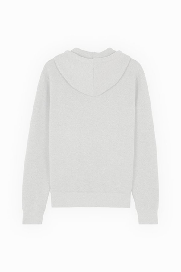 画像2:   MAISON KITSUNE メゾンキツネ ボールド フォックスヘッド パッチ コンフォート ジップ パーカー {-BDA}  :MM00714KM0307H131-L  (2)