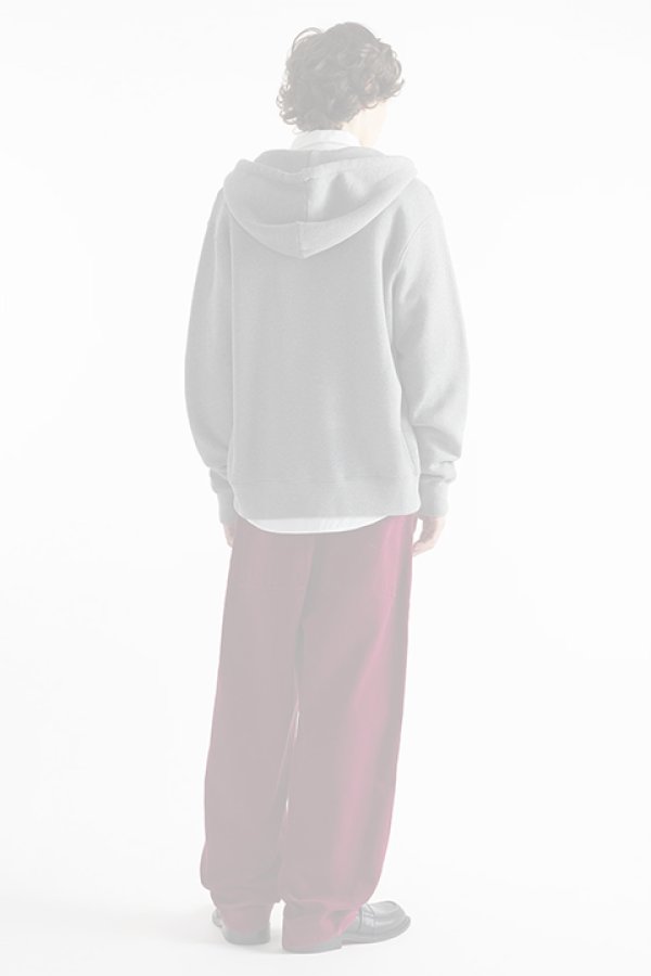 画像6:   MAISON KITSUNE メゾンキツネ ボールド フォックスヘッド パッチ コンフォート ジップ パーカー {-BDA}  :MM00714KM0307H131-L  (6)