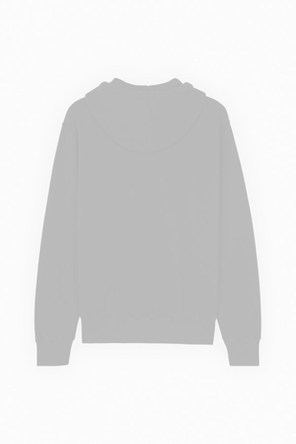 画像2:   MAISON KITSUNE メゾンキツネ ボールド フォックスヘッド パッチ コンフォート ジップ パーカー {-BDA}  :MM00714KM0307P199  (2)
