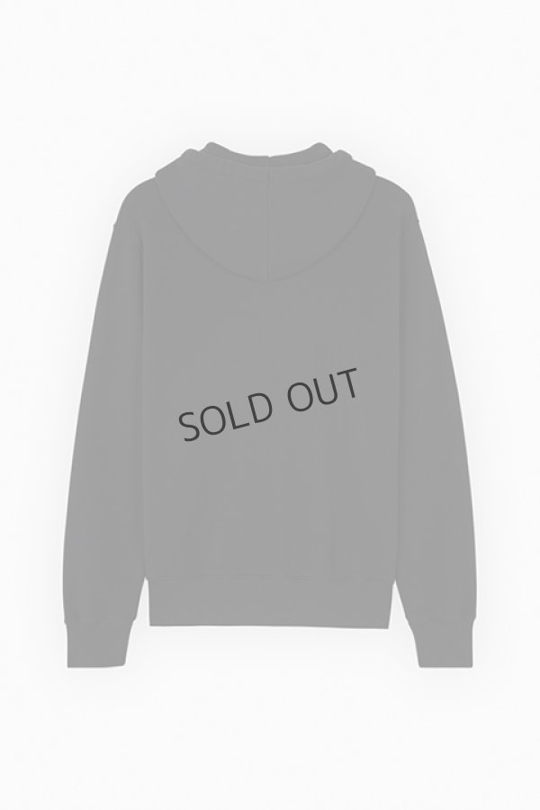 画像2: MAISON KITSUNE メゾンキツネ ボールド フォックスヘッド パッチ コンフォート ジップ パーカー{-BDA} (2)