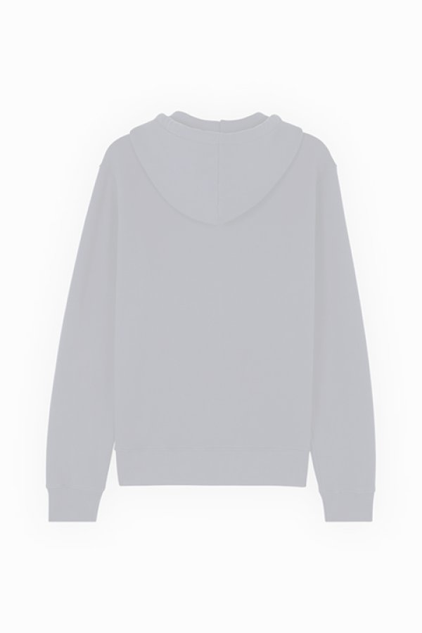 画像2:   MAISON KITSUNE メゾンキツネ ボールド フォックスヘッド パッチ コンフォート ジップ パーカー {-BDA}  :MM00714KM0307P476  (2)