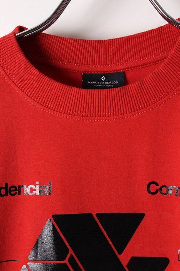 画像3: 【 40%OFF セール40,700円→24,420円】 MARCELO BURLON マルセロ ブロン VI.SI.ONES T-SHIRT{-AIS} (3)